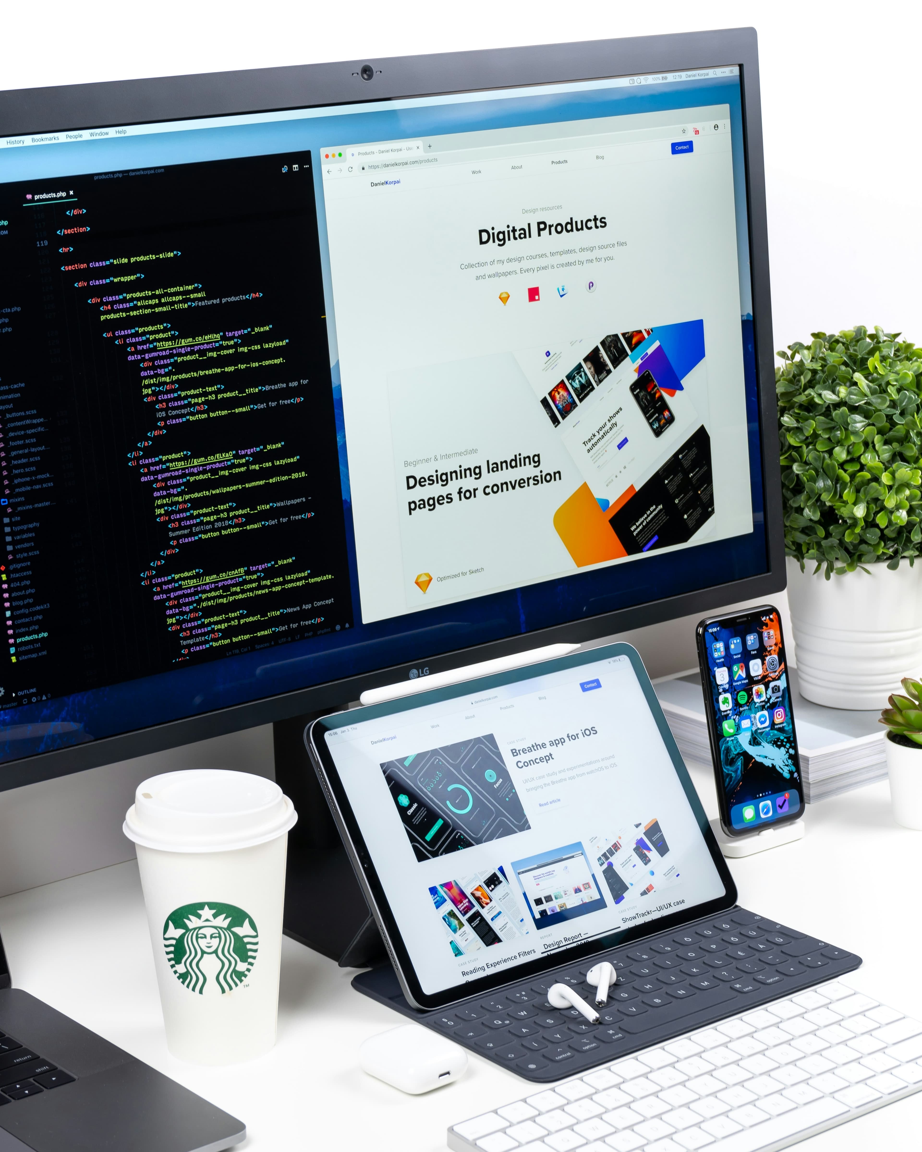 Web development preview